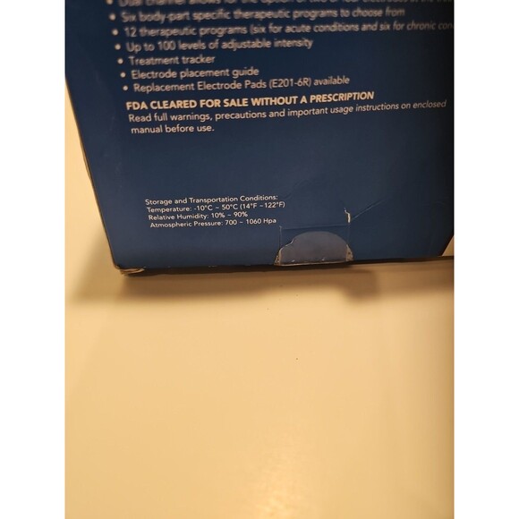 TENS Unit Muscle Stimulator - Drug-Free Pain Relief for Back, Neck & Body SEALED - Picture 9 of 9